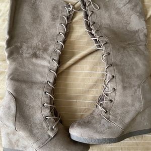 Knee high boots